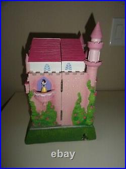 RETIRED Disney Princess Castle Staircase Dollhouse-Like Snow Globe