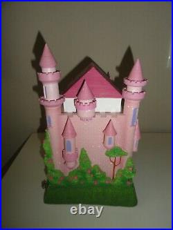 RETIRED Disney Princess Castle Staircase Dollhouse-Like Snow Globe