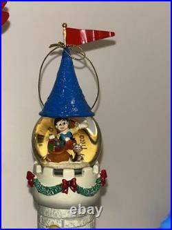 Rare Bradford Exchange Disney Cinderella's Castle Snow Globe Display