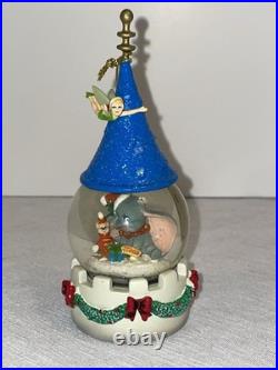 Rare Bradford Exchange Disney Cinderella's Castle Snow Globe Display
