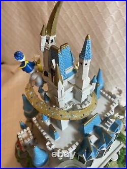 Rare DISNEY MAGIC KINGDOM MULTI SNOWGLOBE Castle Princess