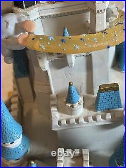 Rare DISNEY MAGIC KINGDOM MULTI SNOWGLOBE Castle Princess