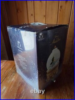 Rare Disney Aladdin Snow Globe Jasmine Genie Musical Theme Withbox MUSIC WORKS