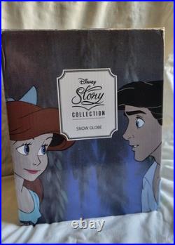 Rare Disney Ariel & Scuttle Snow Globe The Little Mermaid Story Collection Japan Rare Disney Ariel & Scuttle Snow Globe The Little Mermaid Story Collection Japan