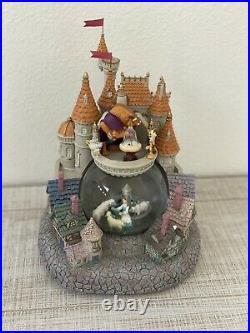 Rare Disney Beauty & The Beast Snow Globe