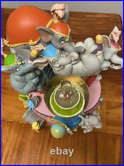 Rare Disney Dumbo And Timothy 65th Anniversary 2006 Snowglobe