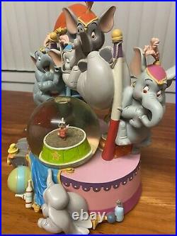 Rare Disney Dumbo And Timothy 65th Anniversary 2006 Snowglobe