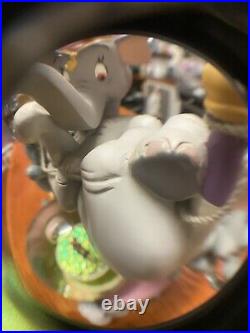 Rare Disney Dumbo And Timothy 65th Anniversary 2006 Snowglobe