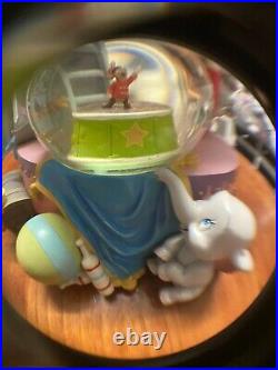 Rare Disney Dumbo And Timothy 65th Anniversary 2006 Snowglobe