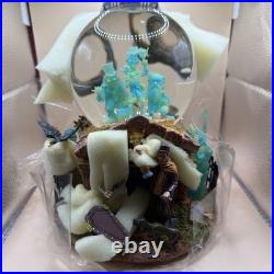 Rare Disney Haunted Mansion Grim Grinning Ghosts Music Light Up Snow Globe Nib