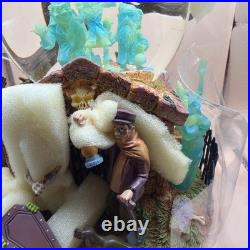 Rare Disney Haunted Mansion Grim Grinning Ghosts Music Light Up Snow Globe Nib