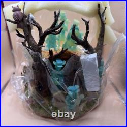 Rare Disney Haunted Mansion Grim Grinning Ghosts Music Light Up Snow Globe Nib