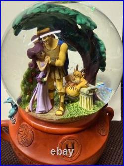 Rare Disney Hercules musical snow globe, Go the Distance Rare Disney Hercules musical snow globe, Go the Distance