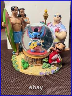 Rare Disney Lilo & Stitch as Elvis musical snow globe Rare Disney Lilo & Stitch as Elvis musical snow globe