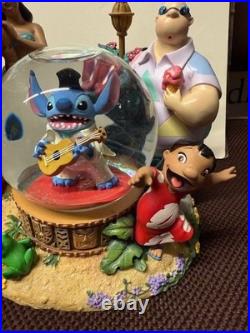 Rare Disney Lilo & Stitch as Elvis musical snow globe Rare Disney Lilo & Stitch as Elvis musical snow globe