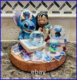 Rare Disney Lilo and Stitch Snow Globe Limited Edition 500