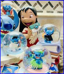 Rare Disney Lilo and Stitch Snow Globe Limited Edition 500