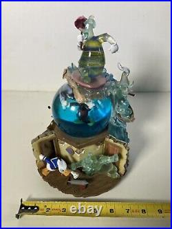 Rare Disney Lonesome Ghost Snow globe. Grims Grinning Ghosts