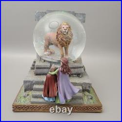 Rare Disney Narnia Snowglobe Bookend