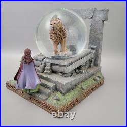 Rare Disney Narnia Snowglobe Bookend