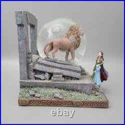 Rare Disney Narnia Snowglobe Bookend