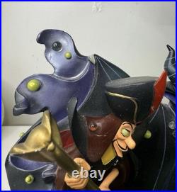 Rare Disney Parks The Art of Disney Villains Musical Snow Globe NO LIGHTS, READ Rare Disney Parks The Art of Disney Villains Musical Snow Globe NO LIGHTS, READ