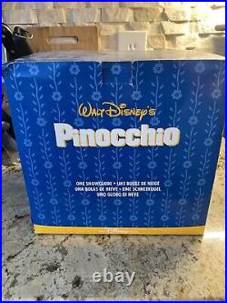 Rare Disney Pinocchio Musical Snow Globe Toyland by Victor Herbert Oop Vintage