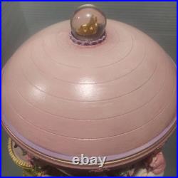 Rare Disney Revolving Princess Large Snow Globe Musical