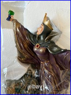 Rare Disney Snow Globe New in Package The Evil Queen Snow Globe Figurine