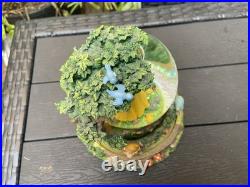 Rare Disney Snow White & Seven Dwarfs Large Snow Globe The Dwarf Yodel Song
