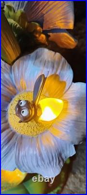 Rare Disney Store Exclusive Tinker Bell Fireflies Light up Snow Globe