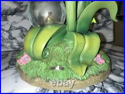 Rare Disney Store Exclusive Tinker Bell Fireflies Light up Snow Globe