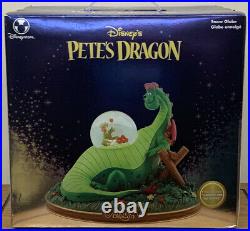 Rare! Disney Store Pete's Dragon Snowglobe Music Box Snow Globe Original Box Ex