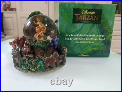 Rare Disney Tarzan Snow Globe Boxed
