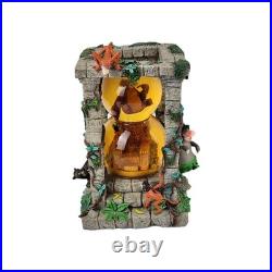 Rare Disney The Jungle Book Musical Double Snow Globe King Louie And Throne