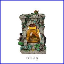 Rare Disney The Jungle Book Musical Double Snow Globe King Louie And Throne