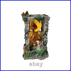 Rare Disney The Jungle Book Musical Double Snow Globe King Louie And Throne