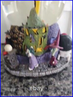 Rare Disney The Nightmare Before Christmas Snow Globe 1993 Music Vintage Retro