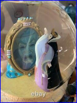 Rare Disney Villains Evil Witch Mirror, Mirror Snow Globe