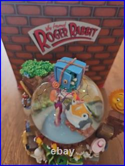 Rare Disney Who Framed Roger Rabbit Snow Globe With Original Box Rare Disney Who Framed Roger Rabbit Snow Globe With Original Box