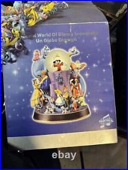 Rare Disney World Of Disney Snowglobe Bundle