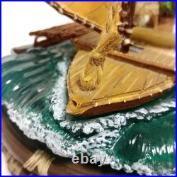 Rare Limited Edition Disney Moana Maui DAMAGE Light Up Musical Snow Globe 2016