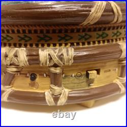 Rare Limited Edition Disney Moana Maui DAMAGE Light Up Musical Snow Globe 2016