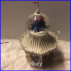 Rare? Mary Poppins Snowglobe disney Jolly Holiday snow globe box works (Read)