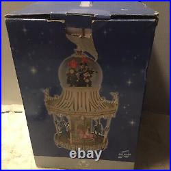 Rare? Mary Poppins Snowglobe disney Jolly Holiday snow globe box works (Read)