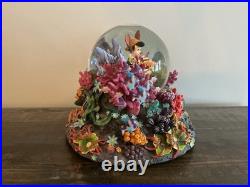 Rare Pinocchio Under The Sea Looking For Monstro Disney Snow Globe