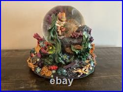 Rare Pinocchio Under The Sea Looking For Monstro Disney Snow Globe
