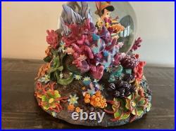 Rare Pinocchio Under The Sea Looking For Monstro Disney Snow Globe