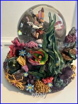 Rare Pinocchio Under The Sea Looking For Monstro Disney Snow Globe Read