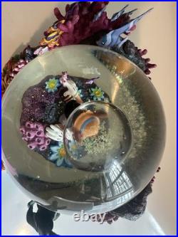 Rare Pinocchio Under The Sea Looking For Monstro Disney Snow Globe Read